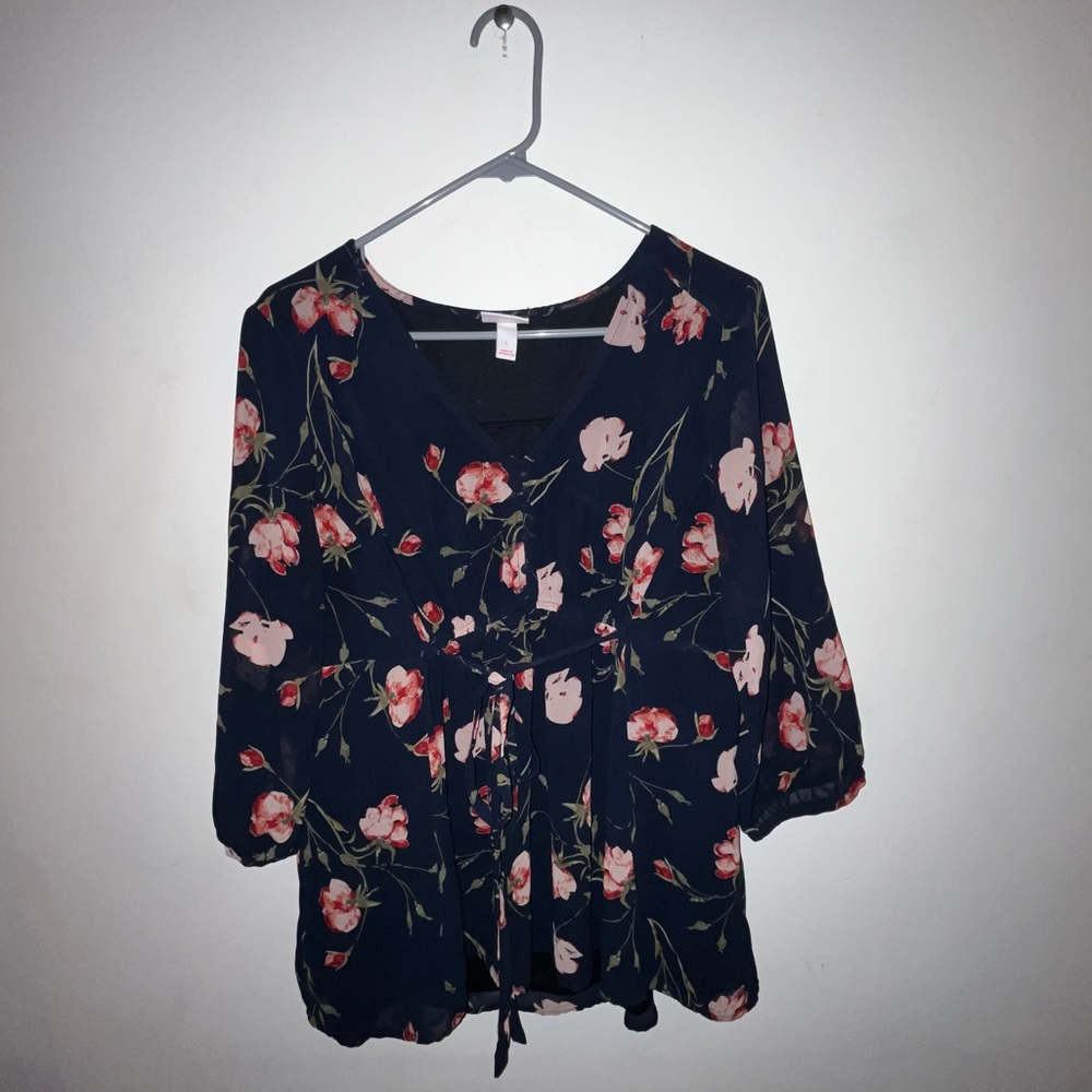 FLORAL DRESS/BLOUSE